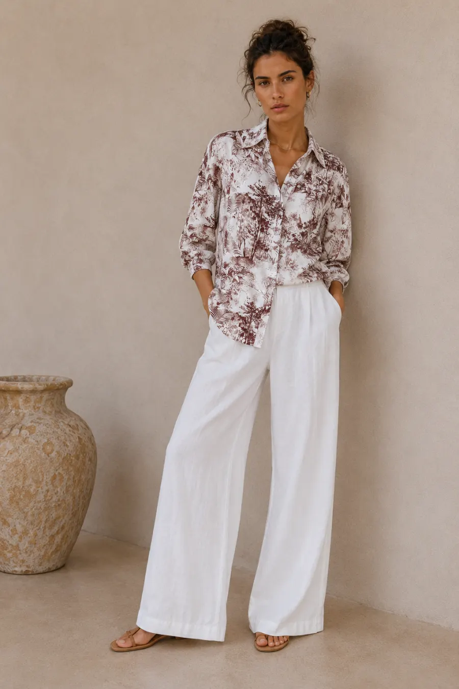 Siena Heritage Print Shirt